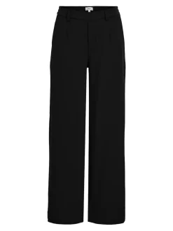 Naisten Housut OBJLISA WIDE PANT NOOS><noscript><img width=