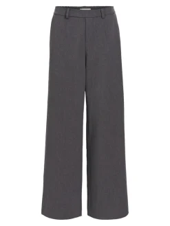 Naisten Housut, OBJLISA WIDE PANT NOOS H>Object