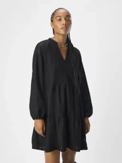 naisten mekko, OBJFEODORA GIA L/S DRESS>Object Hot