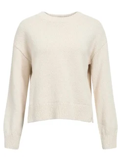 naisten neulepusero Objsima L/S Lo Knit Pullover Noos,>Object Online