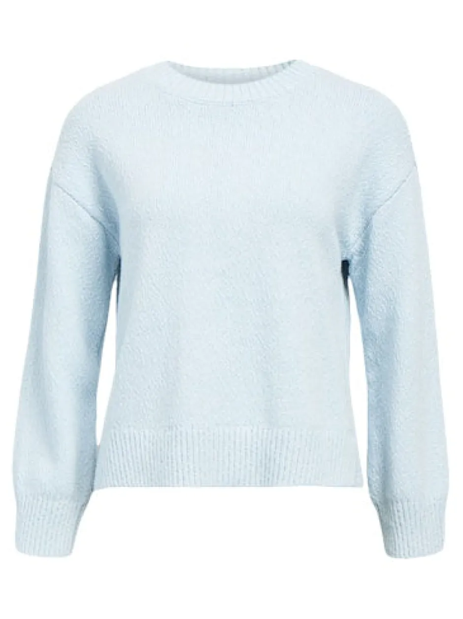 naisten neulepusero Objsima L/S Lo Knit Pullover Noos,>Object Sale
