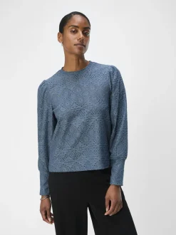 naisten paita, K-OBJFEODORA L/S TOP>Object Discount