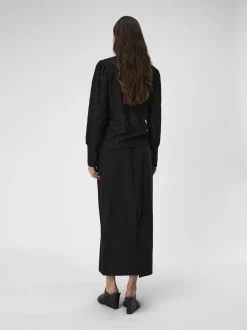 naisten paita, K-OBJFEODORA L/S TOP>Object Discount