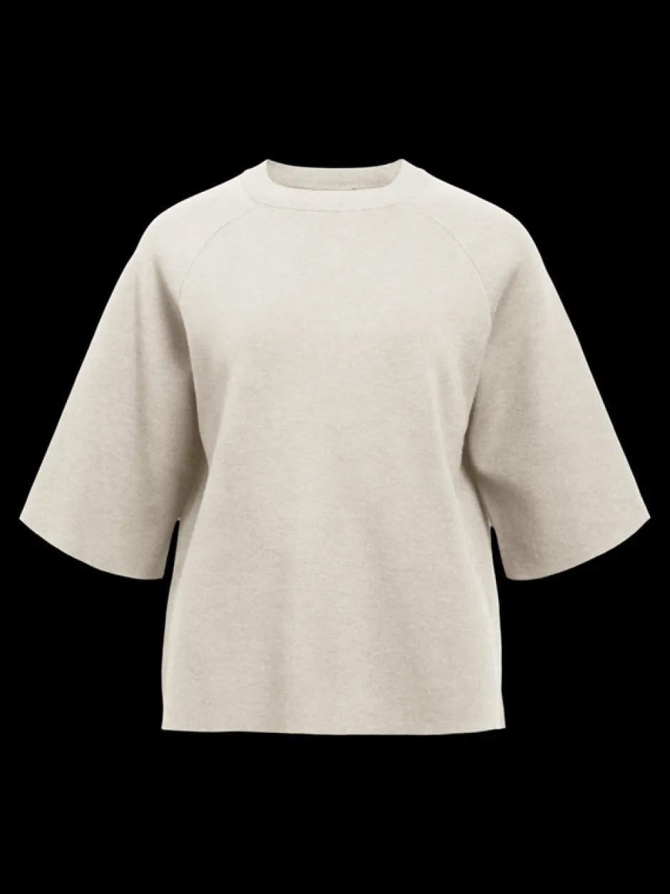 naisten pusero, OBJREYNARD 2/4 KNIT PULLOVER>Object Best