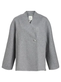 Naisten Takki, OBJLINN L/S OZ OPEN JACKET NOOS Grafiitti>Object Hot