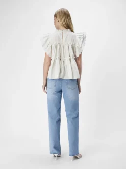 naisten toppi, OBJHOPE S/L TOP REP><noscript><img width=