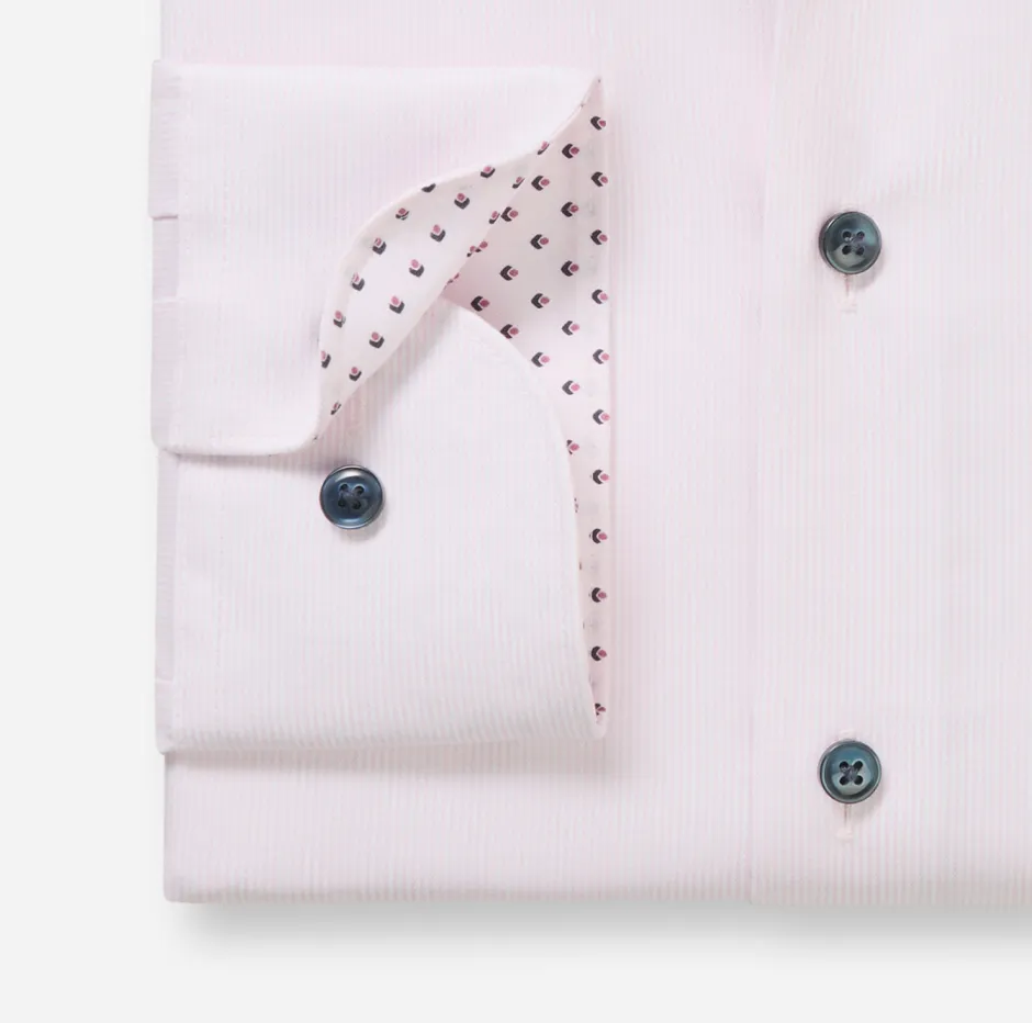 kauluspaidat Luxor Modern Fit Striped Contrast Print,>Olymp