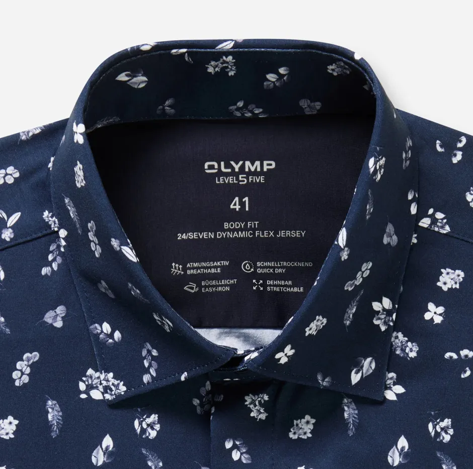 kauluspaita 24/7 Level 5 Body Fit Jersey,>Olymp Clearance