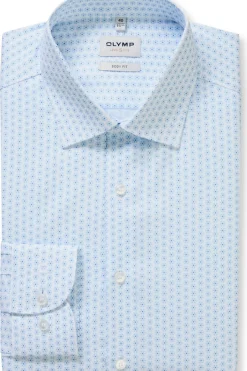 kauluspaita +Hiha Level 5 Body Fit Microprint,>Olymp Clearance