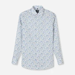 kauluspaita +Hiha Luxor Modern Fit Floral Print,>Olymp Hot