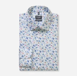 kauluspaita +Hiha Luxor Modern Fit Floral Print,>Olymp Hot