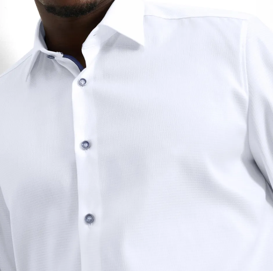 kauluspaita Level 5 Body Fit Contrast Trim Floral,>Olymp