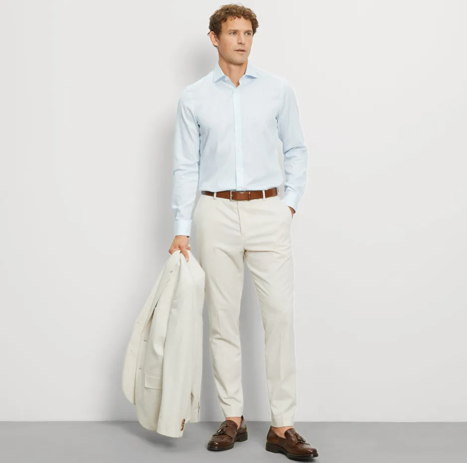 kauluspaita Level 5 Body Fit Stiped,>Olymp Sale