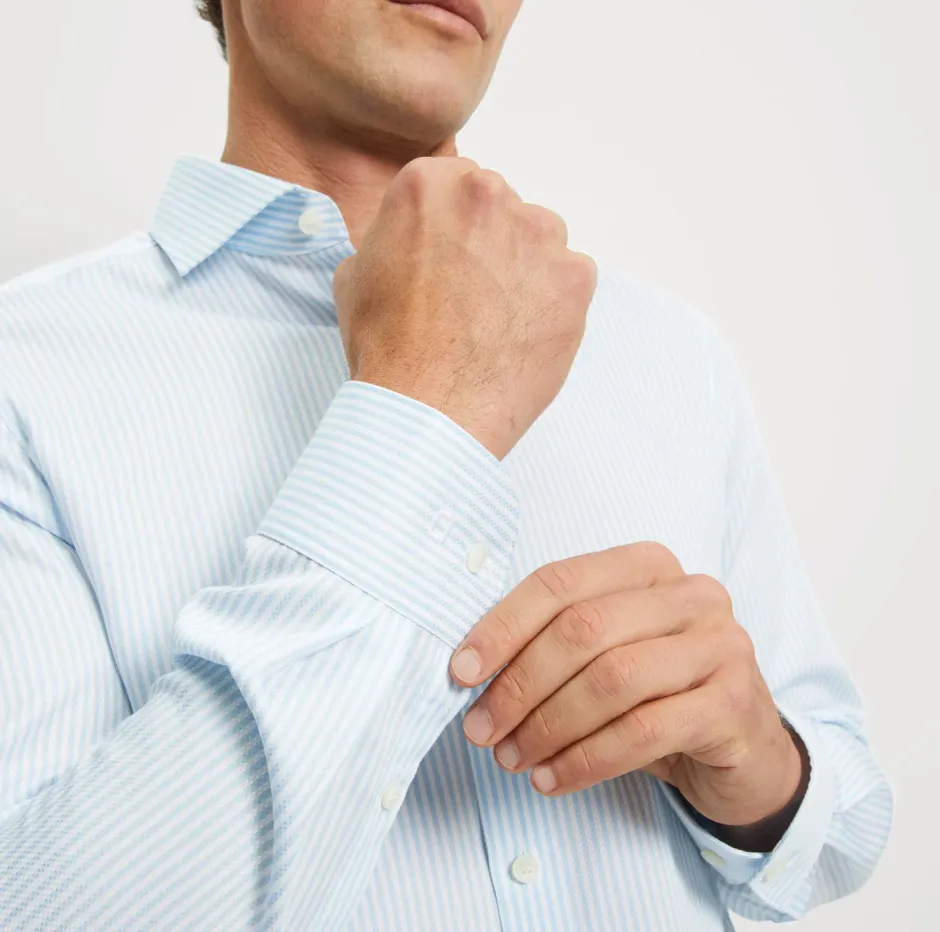 kauluspaita Level 5 Body Fit Stiped,>Olymp Sale