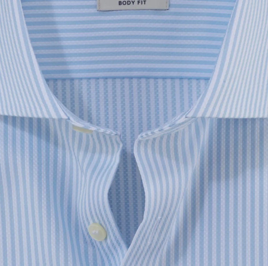 kauluspaita Level 5 Body Fit Stiped,>Olymp Sale