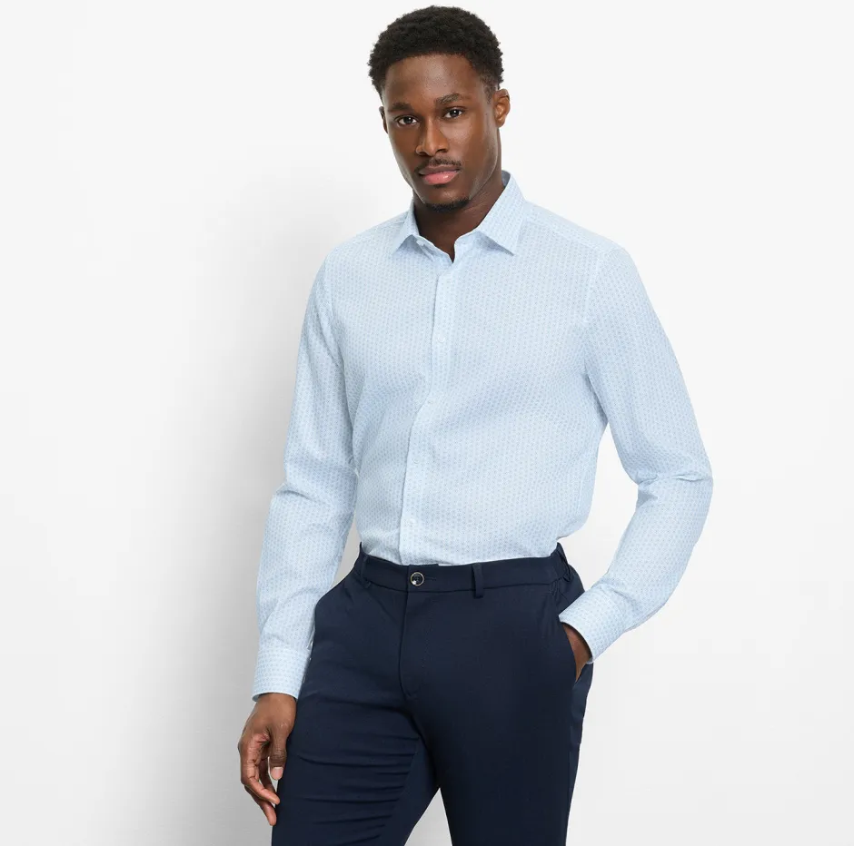 kauluspaita Level 5 Body Fit Microprint,>Olymp Clearance