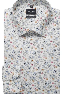 kauluspaita Luxor Modern Fit Floral Print,>Olymp Clearance