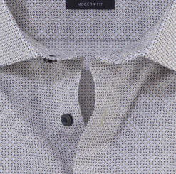 luxor kauluspaita, Modern fit Ruskea Kuosi><noscript><img width=