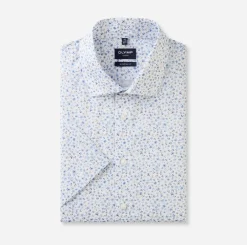 Luxor Kauluspaita, New Kent Modern Fit Ruskea Kuosi>Olymp Outlet