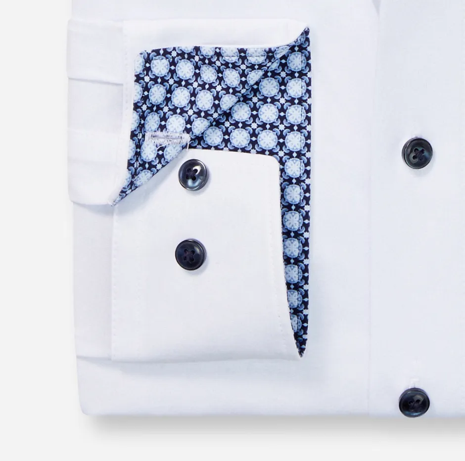 miesten kauluspaita, 095 24/7 - LUXOR MODERN FIT JERSEY>Olymp Hot