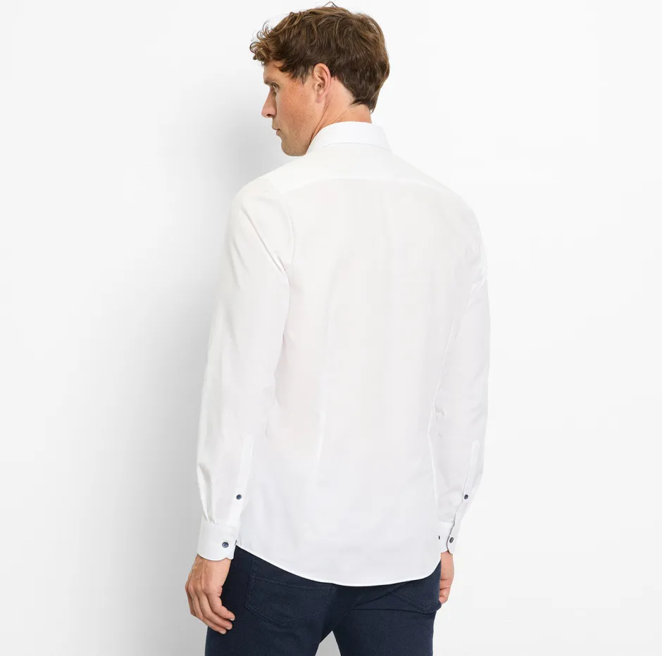 miesten kauluspaita, 051 LEVEL 5 BODY FIT CONTRAST>Olymp Hot