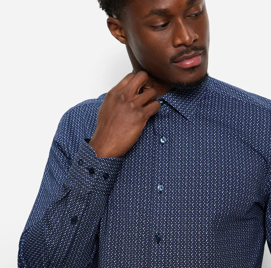 miesten kauluspaita 097 24/7 - LEVEL 5 JERSEY BODY FIT,>Olymp Sale