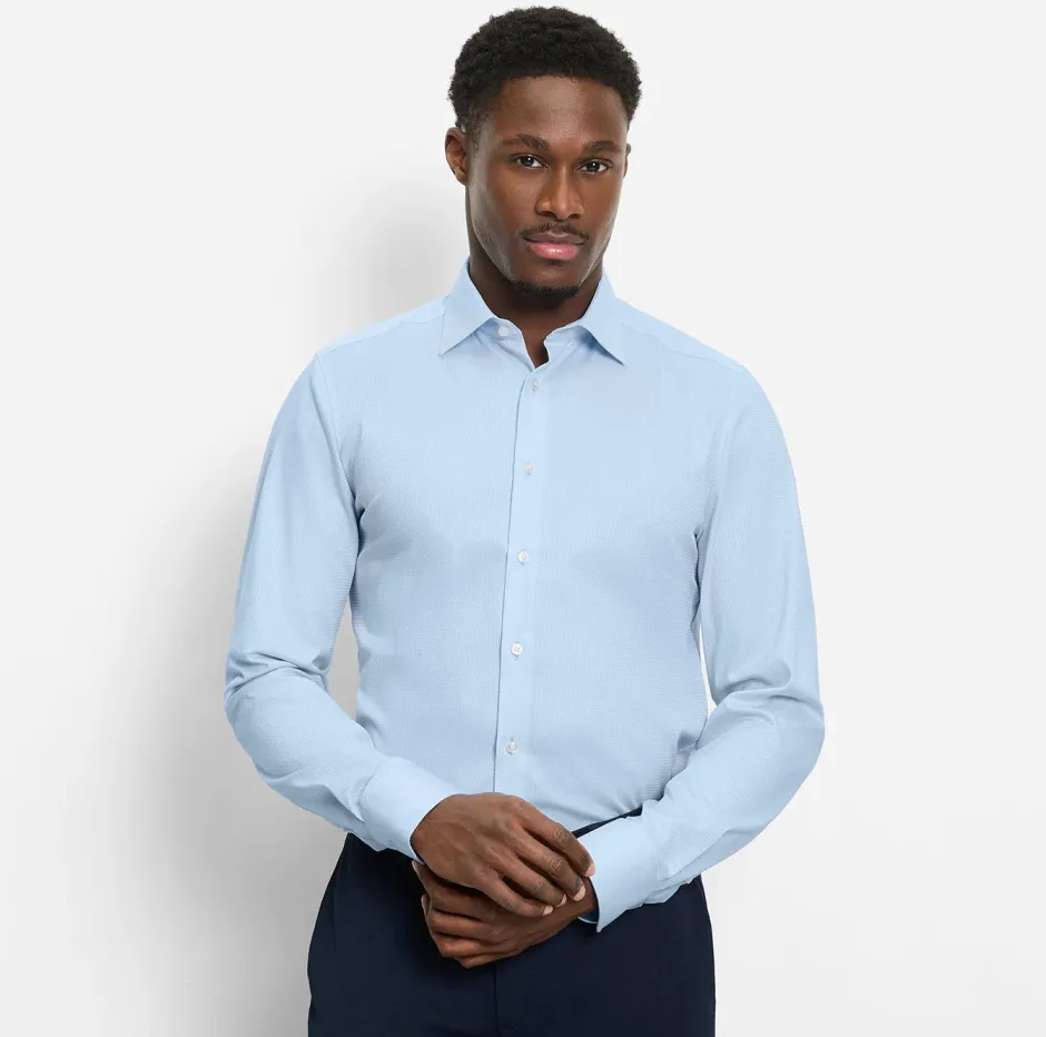 miesten kauluspaita Level 5 Body Fit Stretch Easy Iron,>Olymp Best