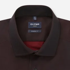 miesten kauluspaita 042 LUXOR MODERN FIT SATIN,>Olymp Best
