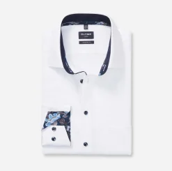 miesten kauluspaita, 042 LUXOR MODERN FIT CONTRAST + HIHA>Olymp