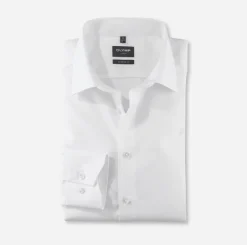 miesten kauluspaita, LUXOR MODERN FIT WHITE>Olymp Online