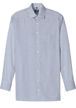 miesten kauluspaita, 042 LUXOR MODERN FIT MICRO PRINT>Olymp Online