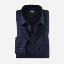 miesten kauluspaita, LUXOR MODERN FIT COBALT>Olymp New