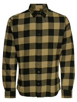 Only & Sons Ruudullinen Kauluspaita>Only and Sons New