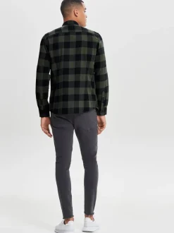 Only & Sons Ruudullinen Kauluspaita><noscript><img width=