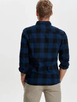 Only & Sons Ruudullinen Kauluspaita>Only and Sons Online