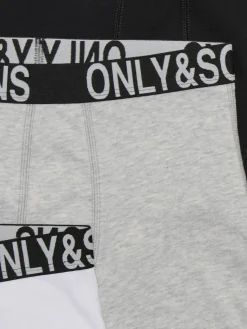 bokserit, OSJFITZ BOLD LOGO BOXER 3PK Ei Värikoodia><noscript><img width=