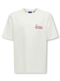 lasten t-paita OSJFREDO RLX Cinema SS Tee, pastellinvihreä>Only and Sons Junior Clearance