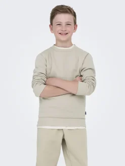lasten collegepaita OSJCERES CREW NECK SWEAT NOOS,>Only and Sons Junior Best
