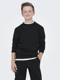 lasten collegepata OSJCERES CREW NECK SWEAT NOOS,>Only and Sons Junior Sale