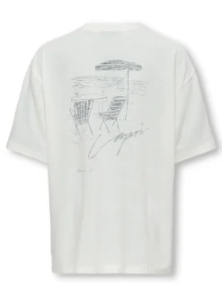 t-paita, OSJMILON SS OVERSIZE O-NECK T-SHIRT>Only and Sons Junior Outlet