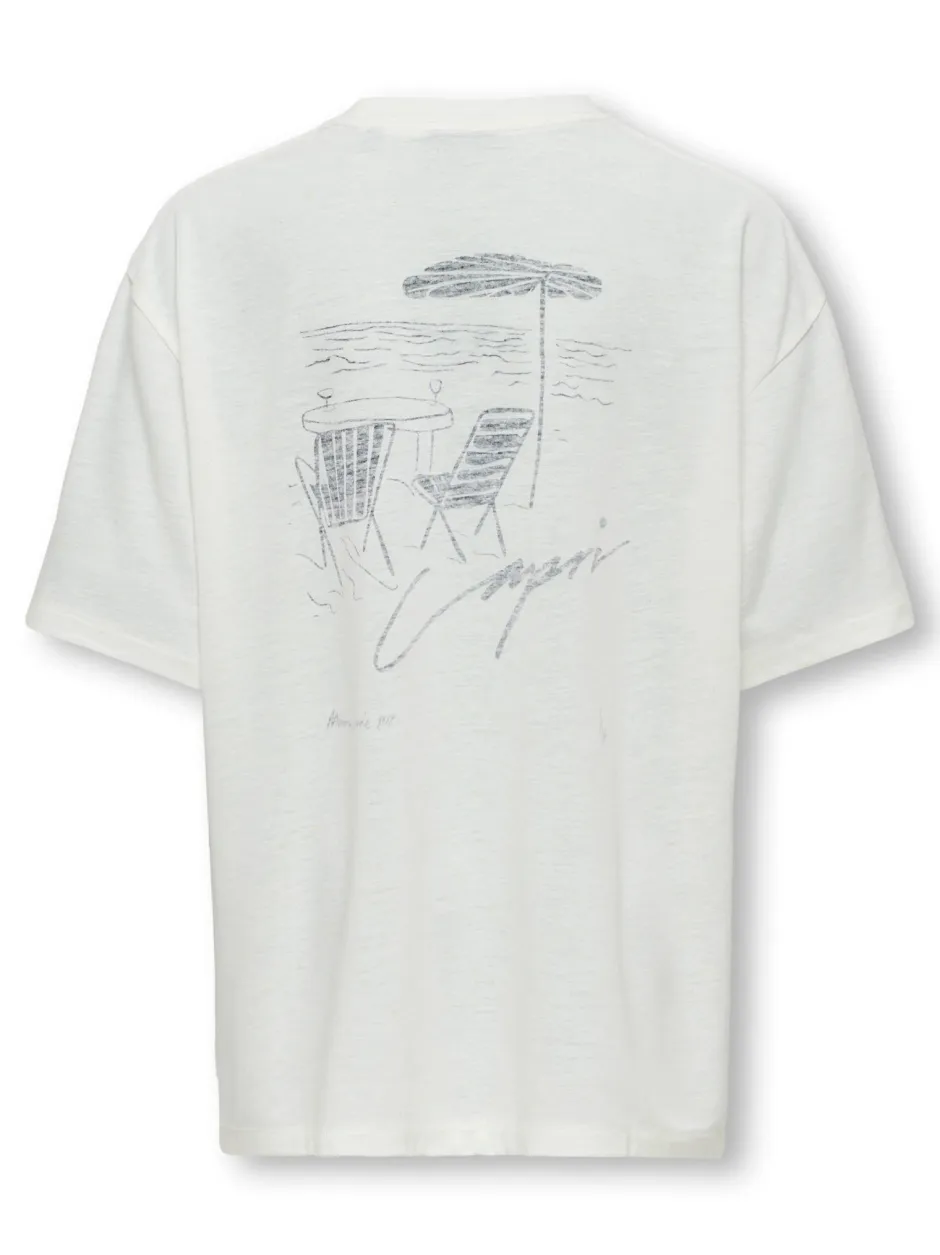 t-paita, OSJMILON SS OVERSIZE O-NECK T-SHIRT>Only and Sons Junior Outlet