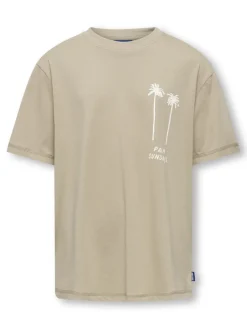 t-paita, OSJMENES LOOSE SS O-NECK T-SHIRT>Only and Sons Junior Clearance