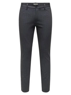 miesten chinot, MARK SLIM CHECK 020960 PANT><noscript><img width=