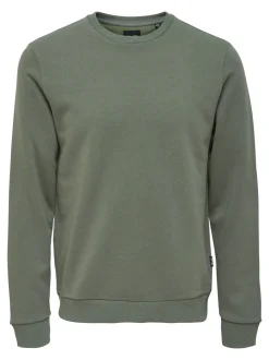 miesten collegepaita ONSCERES Crew Neck, vihreä><noscript><img width=