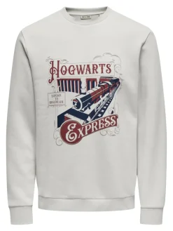 miesten collegepaita ONSXMAS REG CREW HP,>Only and Sons Clearance