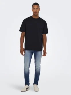 Miesten Farkut Loom Slim Jog 3522 Nos Indigo><noscript><img width=