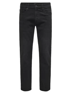 miesten farkut ONSWEFT REGULAR BLACK 8638 MAT DNM NOOS,>Only and Sons New