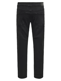 miesten farkut ONSWEFT REGULAR BLACK 8638 MAT DNM NOOS,><noscript><img width=