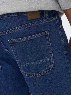 miesten farkut, EDGE BLUE 3813 STRAIGHT FIT Indigo><noscript><img width=