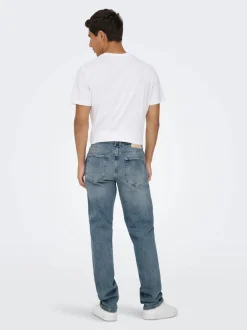 miesten farkut, ONSEDGE PERFORMANCE LB 3816 DOT DNM>Only and Sons New